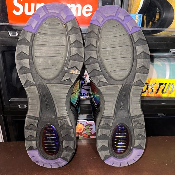 LOUIS VUITTON Trail 2054 Sneakers 'Black with Thermal Image' - Picture 6 of 9